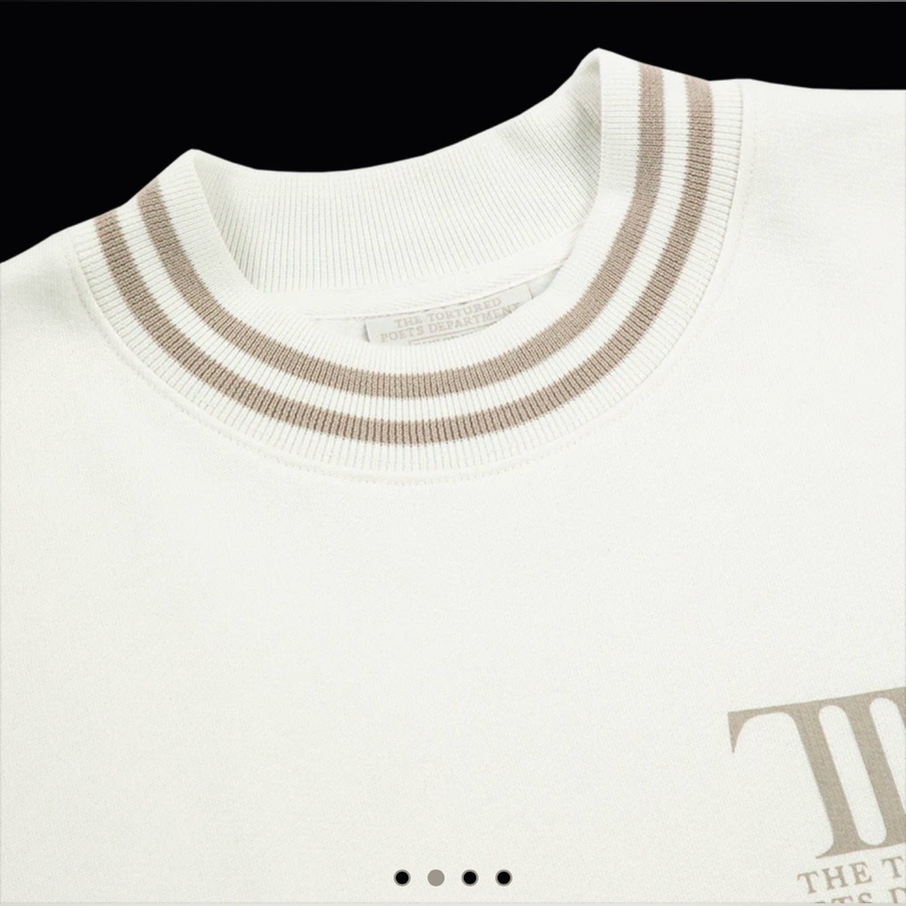 Taylor Swift The Tortured Poets Department Crewneck Sweatshirt - Picture 6 of 9